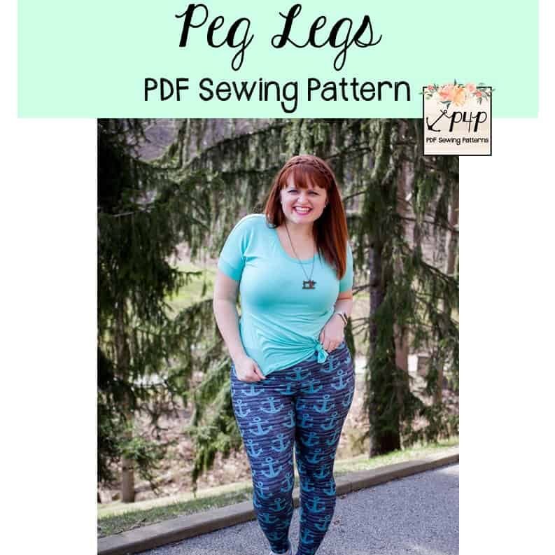 Peg Legs Pants Sewing Pattern – Spool And Spindle Printshop